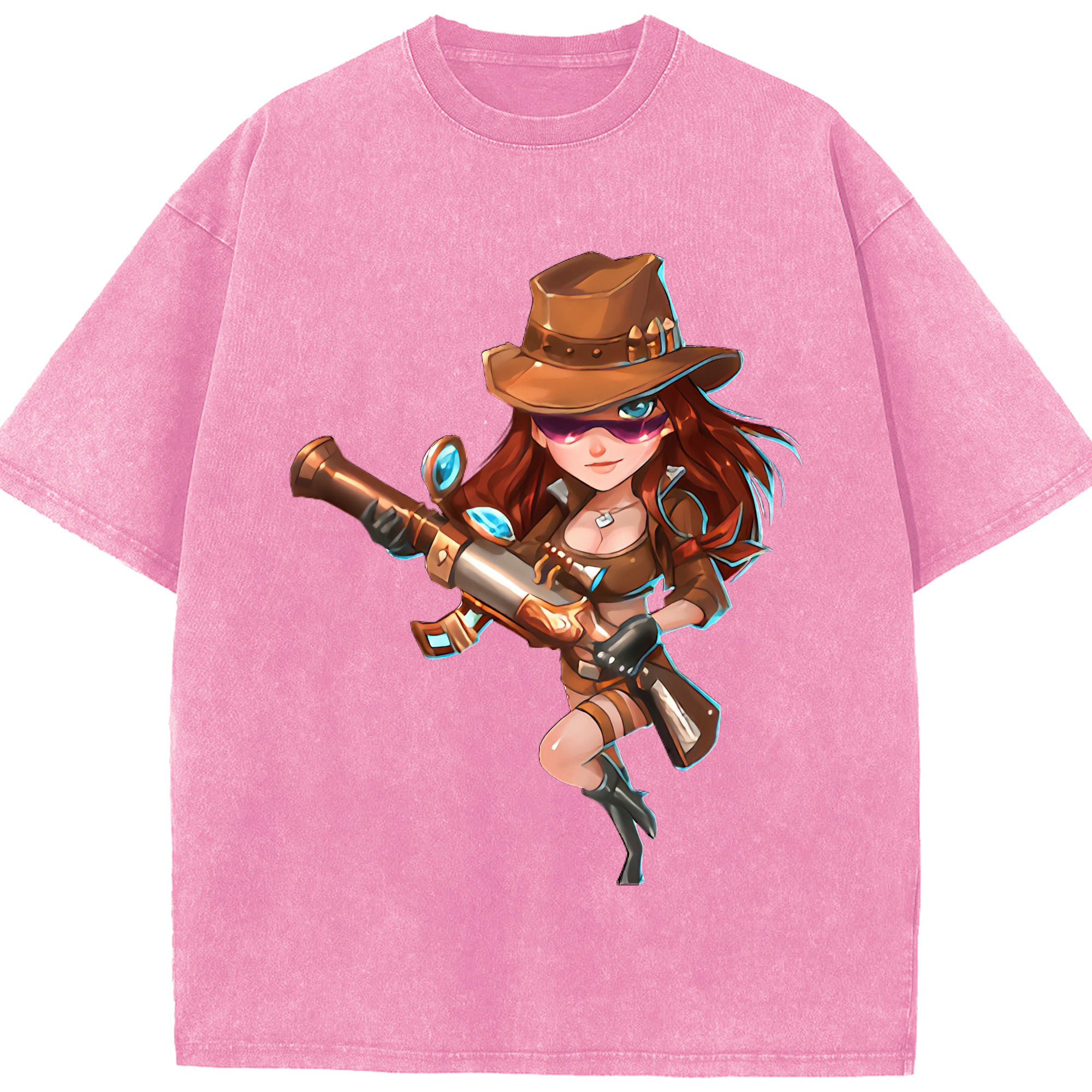 （画像用） リーグ・オブ・レジェンド League of Legends LOL 綿100% ヴィンテージ風 半袖Tシャツ（フロントプリント）